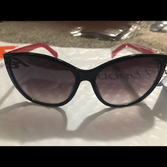Black Shade EYEWEAR w/ Red Temples - Picture 6 of 6